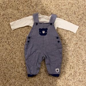 NWOT little wonders 2 piece overalls